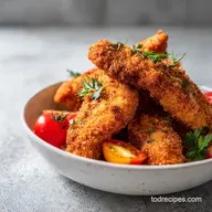 Homemade Baked Chicken Tenders for 4 Servings