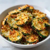Baked Garlic Parmesan Zucchini Chips: Crispy and Savory