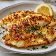 Baked Mayo Parmesan Tilapia in 25 Minutes