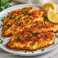 Crispy Baked Parmesan Crusted Tilapia