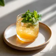 Spring Bourbon Mint Cocktail with Mint