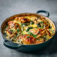 Chicken Florentine Casserole: Creamy and Baked