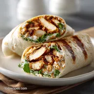 Chipotle Ranch Grilled Chicken Burrito Recipe for 4
