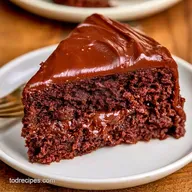 Chocolate Zucchini Cake for 12 Servings
