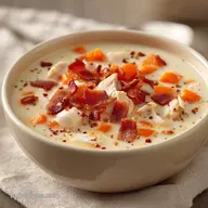 Creamy Crack Chicken Soup: Rich and Savory