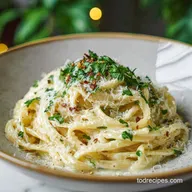 One Pot Creamy Garlic Pasta: Velvety Finish