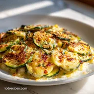Creamy Parmesan Baked Zucchini