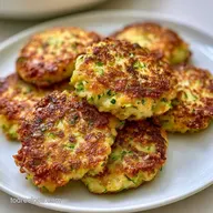 Zucchini Fritters with Parmesan