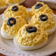 Deviled Egg Eyeballs: Spooky Appetizers