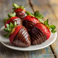 Chocolate Covered Strawberries: Silky Snap Finish