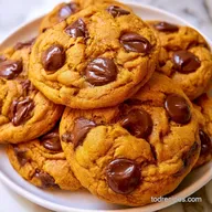 Easy Pumpkin Chocolate Chip Cookies in 22 Minutes