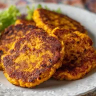 Sweet Potato Patties for 4 Servings