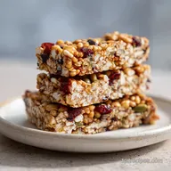 Homemade No Bake Granola Bars for 12