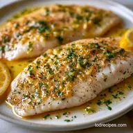 Parchment Baked Lemon Tilapia with Butter