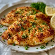 Parmesan Crusted Tilapia Fillets: Baked and Crispy