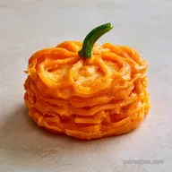 Pumpkin Shaped Cheese Ball: Savory