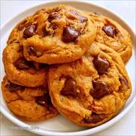 Pumpkin Spice Chocolate Chip Cookies in 22 Minutes