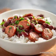 Red Beans and Rice with Andouille Sausage