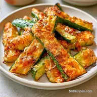 Crispy Roasted GarlicParmesan Zucchini