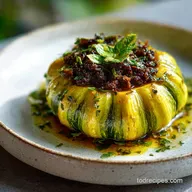 Recipe Stuffed Patty Pan Squash: Savory & Tender