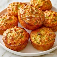High-Protein Zucchini Multigrain Muffins