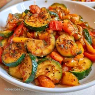 Roasted Zucchini Pasta Primavera