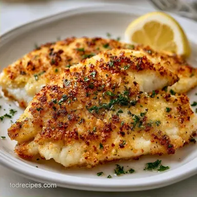 Baked Mayo Parmesan Tilapia in 25 Min