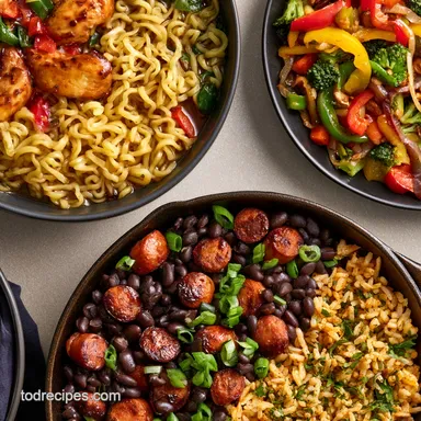 Chicken Stir Fry and Sausage Skillet Recipes