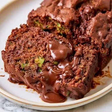 Tender Chocolate Chip Zucchini Bread Recipe Card