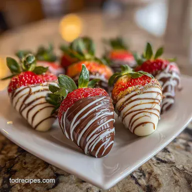 Chocolate Covered Strawberries In 50 Minutes Recipe Card