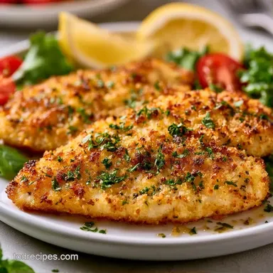 Easy Crispy Baked Tilapia in 20 Minutes Recipe Card