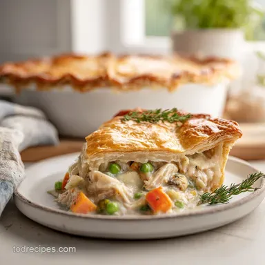 Favorite Chicken Potpie with Flaky Crust in 55 Minutes