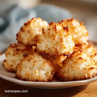 First Place Coconut Macaroons in 40 Minutes Recipe Card