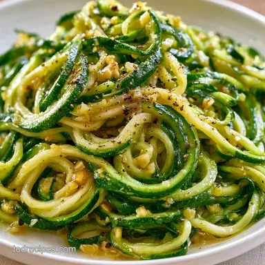 Zucchini Noodles in 20 Minutes Recipe Card
