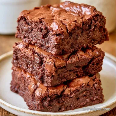 Fudgy Zucchini Brownies in 40 Minutes Recipe Card
