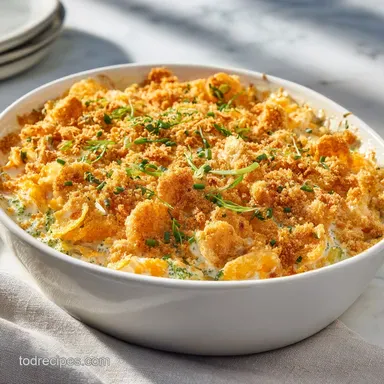 Chicken Divan in 40 Minutes: Creamy and Baked Recipe Card