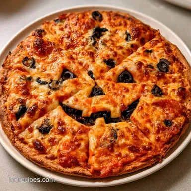 Halloween Pizza in 27 Minutes Recipe Card