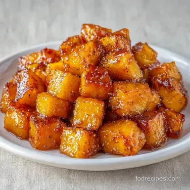 Honey Roasted Sweet Potato Side for 5 Recipe Card