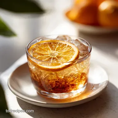 Jack Rudy Tonic Syrup Recipe for 24 Servings Recipe Card