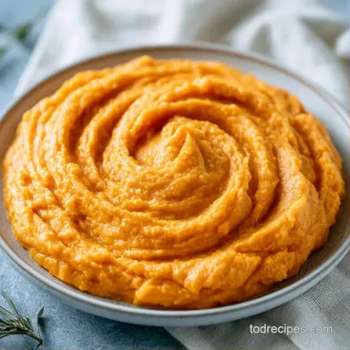 Mashed Sweet Potato in 17 Minutes Recipe Card