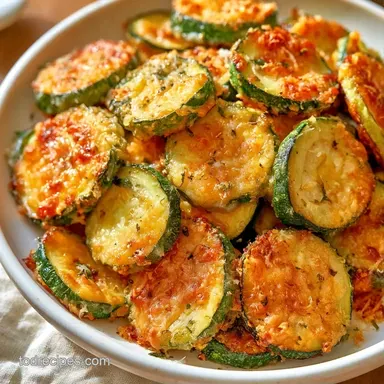Parmesan Roasted Zucchini in 17 Minutes Recipe Card