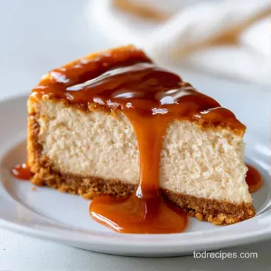 Salted Caramel Biscoff Cheesecake for 12 Recipe Card