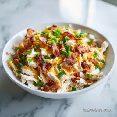Slow Cooker Crack Chicken with Bacon Recipe Card