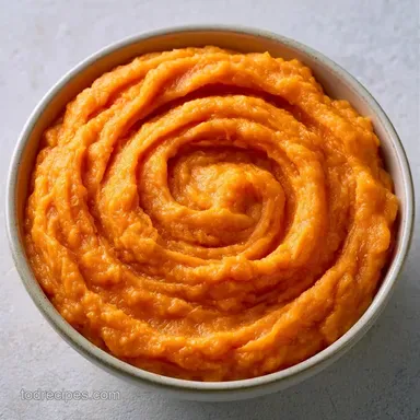 Sweet Potato Baby Food in 45 Minutes Recipe Card