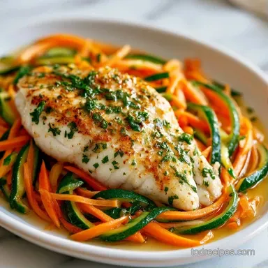 Tilapia En Papillote in 25 Minutes Recipe Card