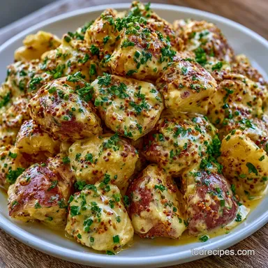 Vintage July 4th Potato Salad for 8