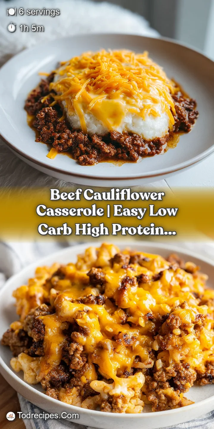 Close-up of tender beef chunks and soft cauliflower florets coated in a glossy, velvet-smooth white sauce.