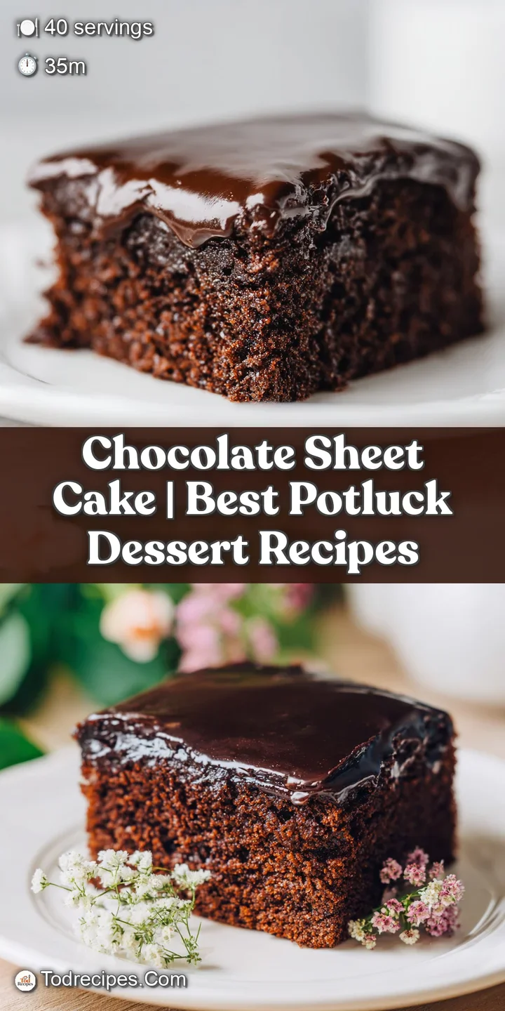 Close-up of a moist, fudgy chocolate cake slice with a smooth, dark ganache frosting.