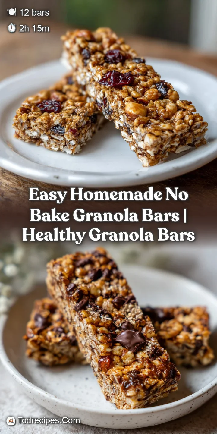 Close-up shows a granola bar's rough, textured surface. Chocolate chips and oats create an enticing mosaic. Hints of honey...