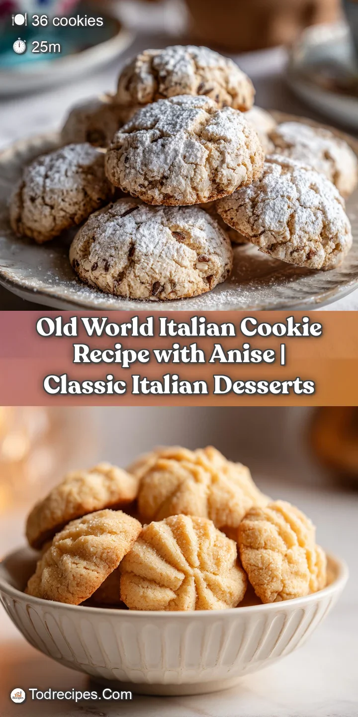 Close-up of a warm, slightly crumbly Italian cookie with a visible hint of anise seed, casting a soft shadow.